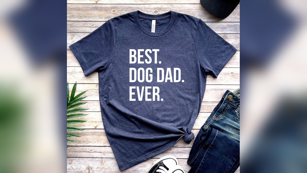 Best Dog Dad T Shirt