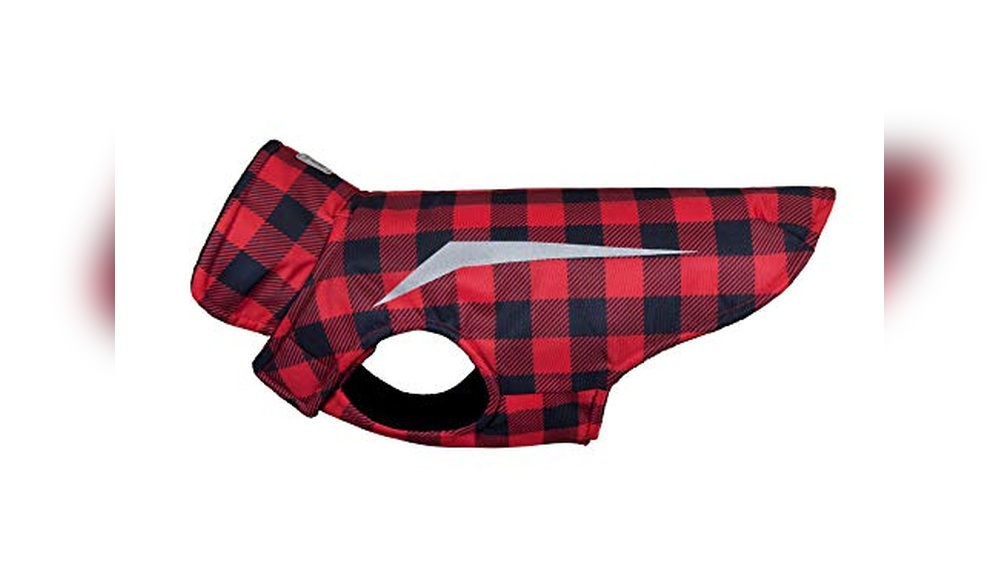 Rc Pet Products Shasta Red Buffalo Plaid Dog Coat